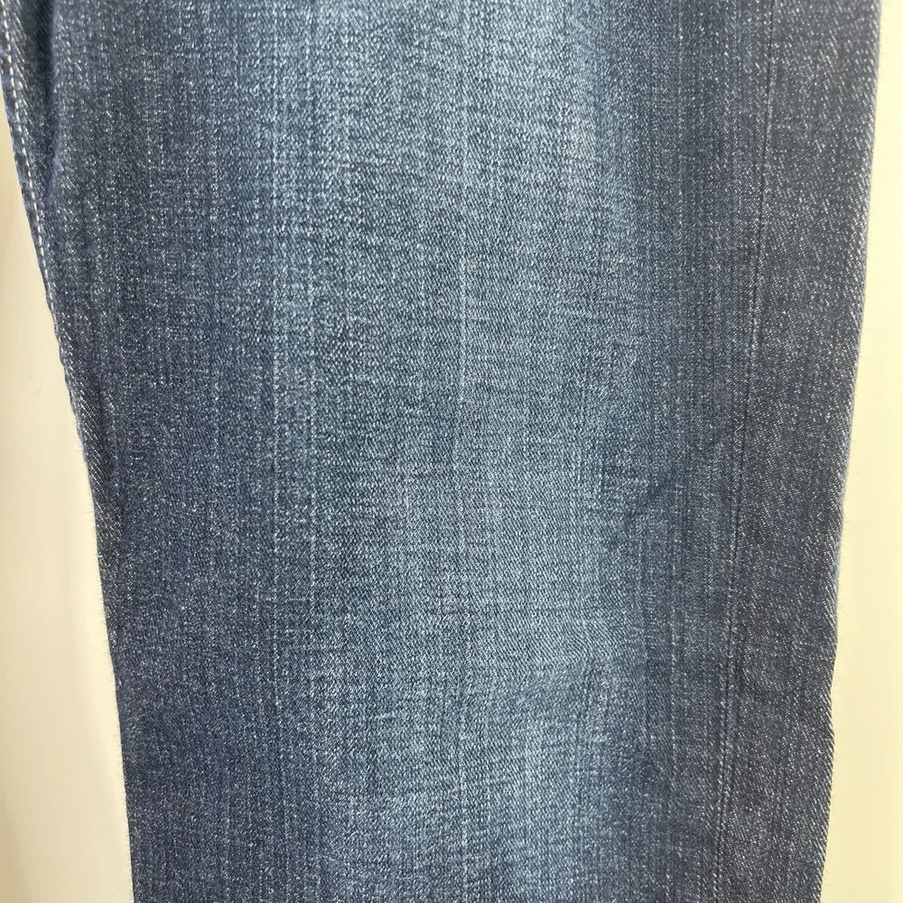 Paige Men Jeans Normandie Straight Leg Stretch Dark Wash Denim Blue Sz 34 38x31